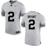 NCAA Ohio State Buckeyes Men's #2 Christian Bryant Gray Nike Football College Jersey ULA3145YO